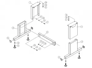 POWERMATIC Stand for PM2014 Lathe User Manual