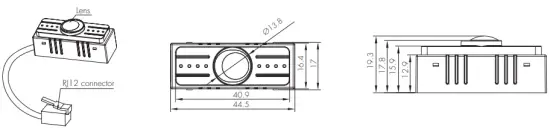 HYTRONIK HC038V BT Detached Motion Sensor with Bluetooth 5.0 SIG Mesh - HIR054
