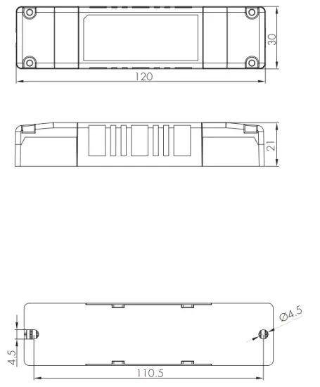HYTRONIK HC038V BT Detached Motion Sensor with Bluetooth 5.0 SIG Mesh - fig1