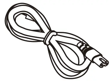 YAMAHA ESB 1090 Front Surround System - Power cord