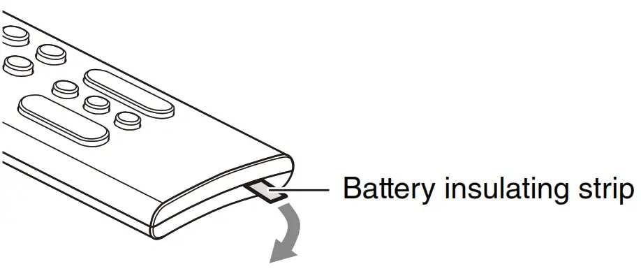 YAMAHA ESB 1090 Front Surround System - battery