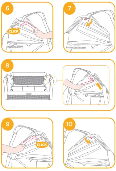 Bedside Sleeper Assembly
