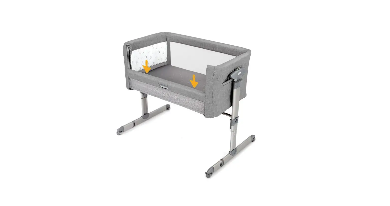 Joie P1814aafgy000 Roomie Glide Bedside Crib Instruction Manual