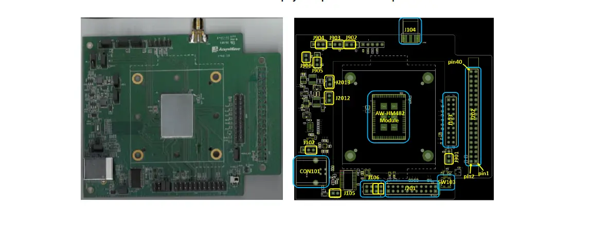 Aazurewave Aw-hm482 802.11ah Module Evk User Guide