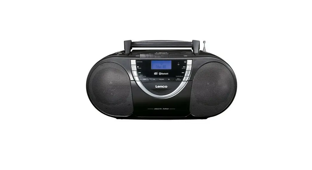 Lenco Scd-6900 Portable Dab+ And Fm Radio With Cd Cassette And Bluetooth User Manual