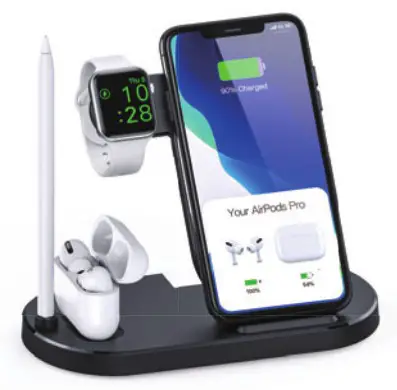 Chargers ST N18 4 in 1 Wireless Charging Stand - cover