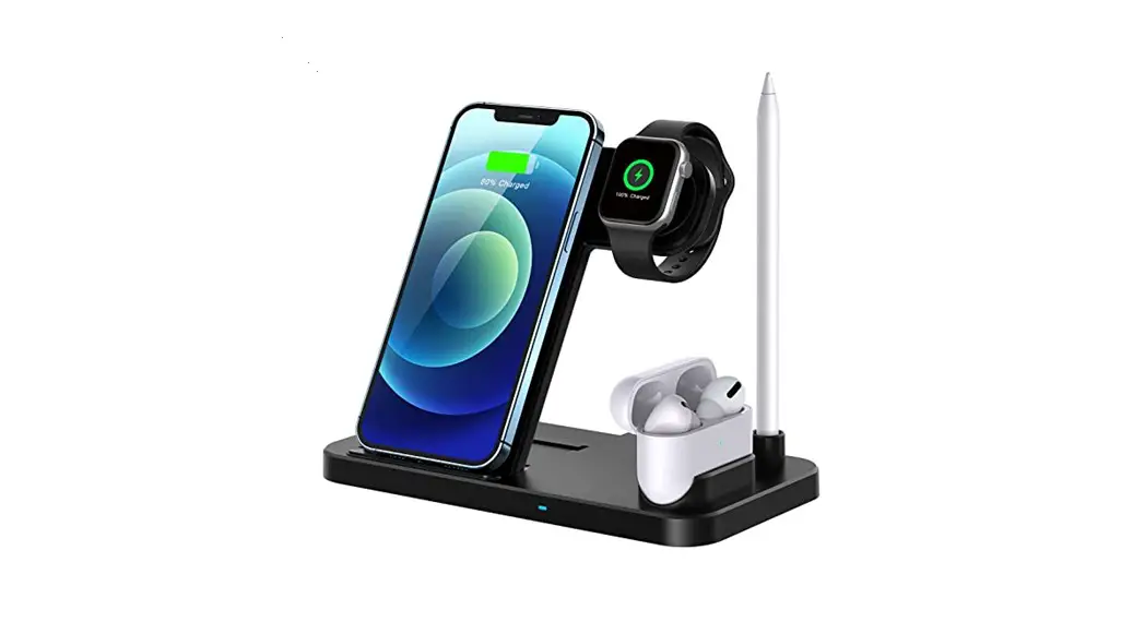 Chargers St-n18 4-in-1 Wireless Charging Stand Instruction Manual Chargers St-n18 4-in-1 Wireless Charging Stand Instruction Manual
