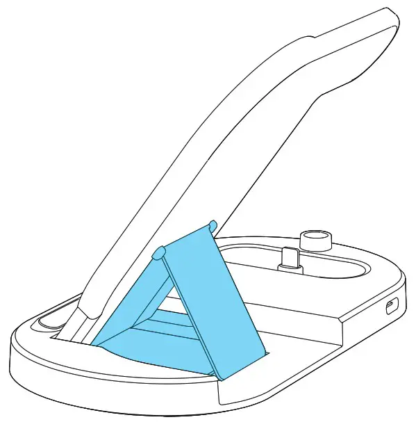 Chargers ST N18 4 in 1 Wireless Charging Stand - foldable design