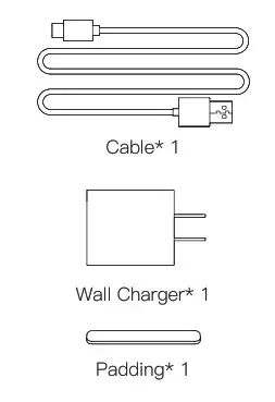 Chargers ST N18 4 in 1 Wireless Charging Stand - part list 2