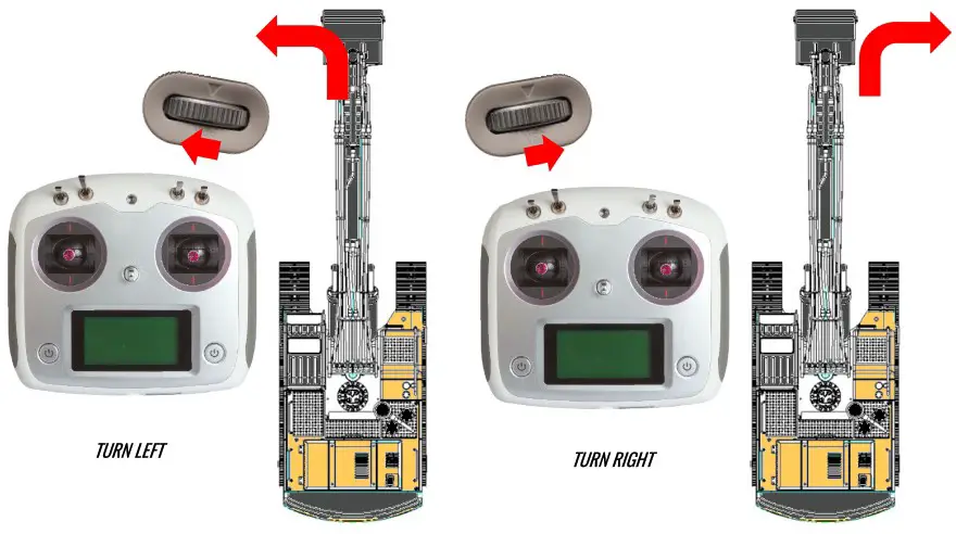 AMEWi 22549 Hydraulic Excavator - DRIVING OPERATION 3