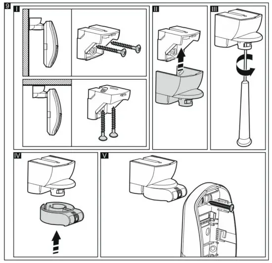 Satel MPD 310 Wireless Passive Infrared Detector - Installation 3