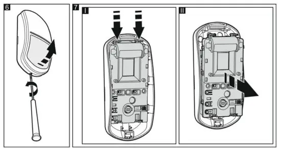 Satel MPD 310 Wireless Passive Infrared Detector - Installation