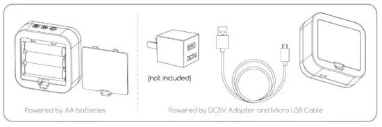 COOAU Bell J6 Plus 2K VIDEO DOORBELL - Chime