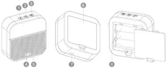 COOAU Bell J6 Plus 2K VIDEO DOORBELL - Meet