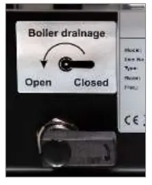 Turn the machine off