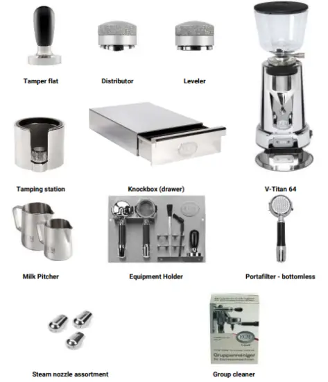 Recommended accessories