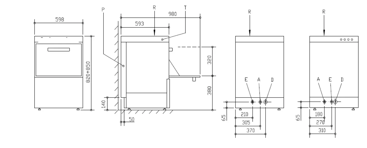 Blizzard-STORM50-500mm-25-Pint-Undercounter-Glasswasher-Gravity-Drain-1