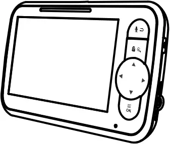 HelloBaby HB6351 Baby Monitor 2