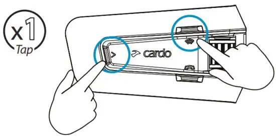 cardo PT200001 Packtalk Edge Motorcycle Bluetooth Communication System - Fig 14