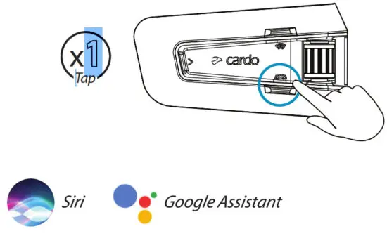 cardo PT200001 Packtalk Edge Motorcycle Bluetooth Communication System - Fig 15
