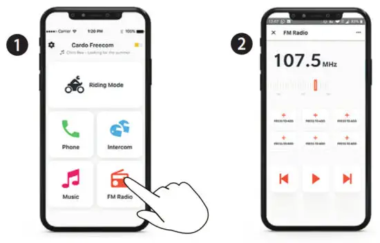 cardo PT200001 Packtalk Edge Motorcycle Bluetooth Communication System - Fig 16