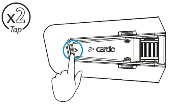 cardo PT200001 Packtalk Edge Motorcycle Bluetooth Communication System - Fig 17