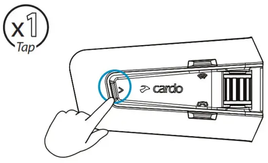cardo PT200001 Packtalk Edge Motorcycle Bluetooth Communication System - Fig 23