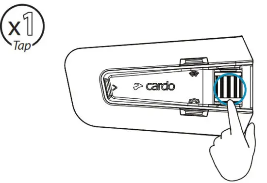 cardo PT200001 Packtalk Edge Motorcycle Bluetooth Communication System - Fig 24