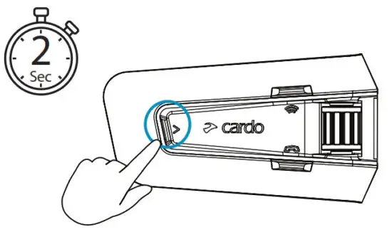 cardo PT200001 Packtalk Edge Motorcycle Bluetooth Communication System - Fig 27