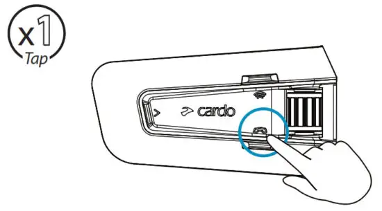 cardo PT200001 Packtalk Edge Motorcycle Bluetooth Communication System - Fig 29