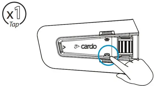cardo PT200001 Packtalk Edge Motorcycle Bluetooth Communication System - Fig 31