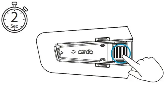 cardo PT200001 Packtalk Edge Motorcycle Bluetooth Communication System - Fig 35