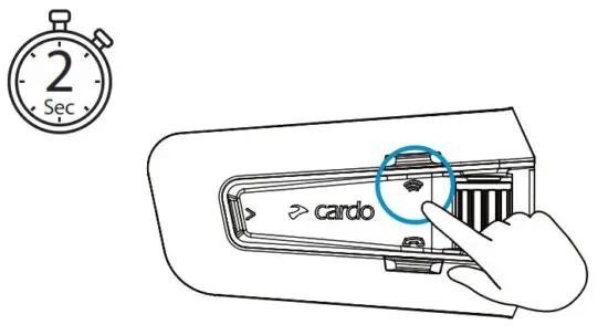 cardo PT200001 Packtalk Edge Motorcycle Bluetooth Communication System - Fig 36