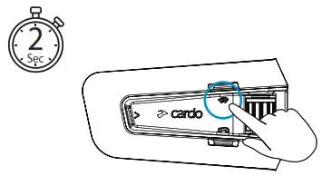 cardo PT200001 Packtalk Edge Motorcycle Bluetooth Communication System - Fig 38