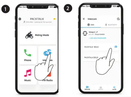 cardo PT200001 Packtalk Edge Motorcycle Bluetooth Communication System - Fig 39