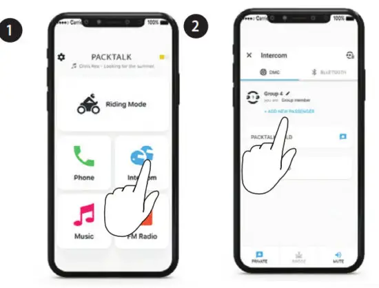 cardo PT200001 Packtalk Edge Motorcycle Bluetooth Communication System - Fig 41