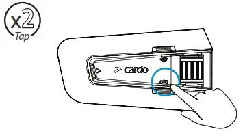 cardo PT200001 Packtalk Edge Motorcycle Bluetooth Communication System - Fig 43