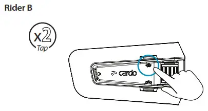 cardo PT200001 Packtalk Edge Motorcycle Bluetooth Communication System - Fig 51