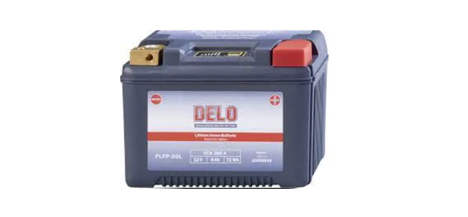 Delo Plfp-20r 12v/6ah Cca 360a Lithium-ion Battery Instruction Manual