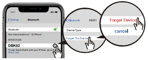Restore factory setting