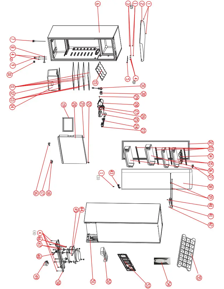 intertek UGP-230L AC BOTTOM MOUNT REFRIGERATOR - figure 4