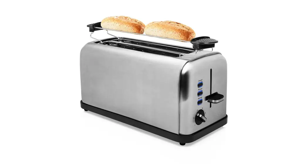 Princess Toaster Steel Style 2 Long Slot Instruction Manual