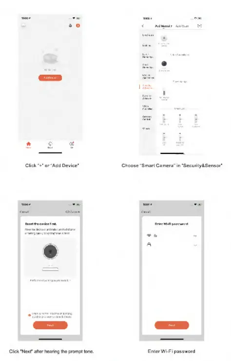 TENVIS TWS864 Home security camera fig 8