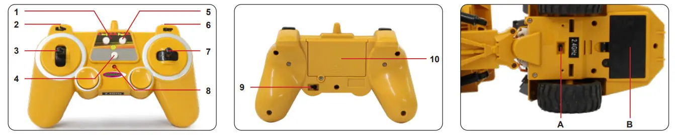 JAMARA 405056 Muldenkipper Volvo A40G - figure 1