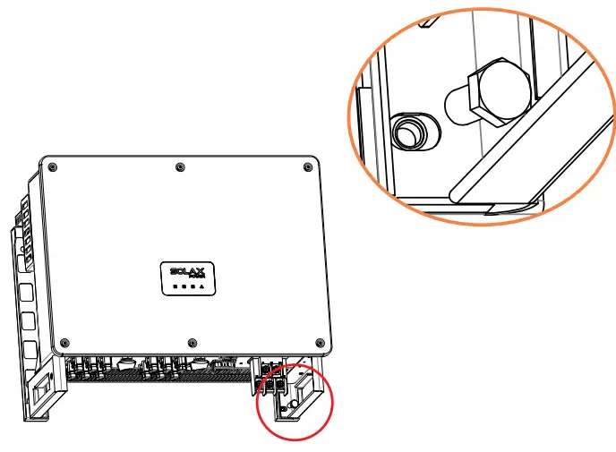 Mounting the inverter on the wall