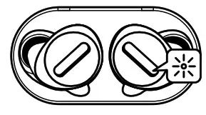 Place the Charging case on wireless charging pad. - charging1