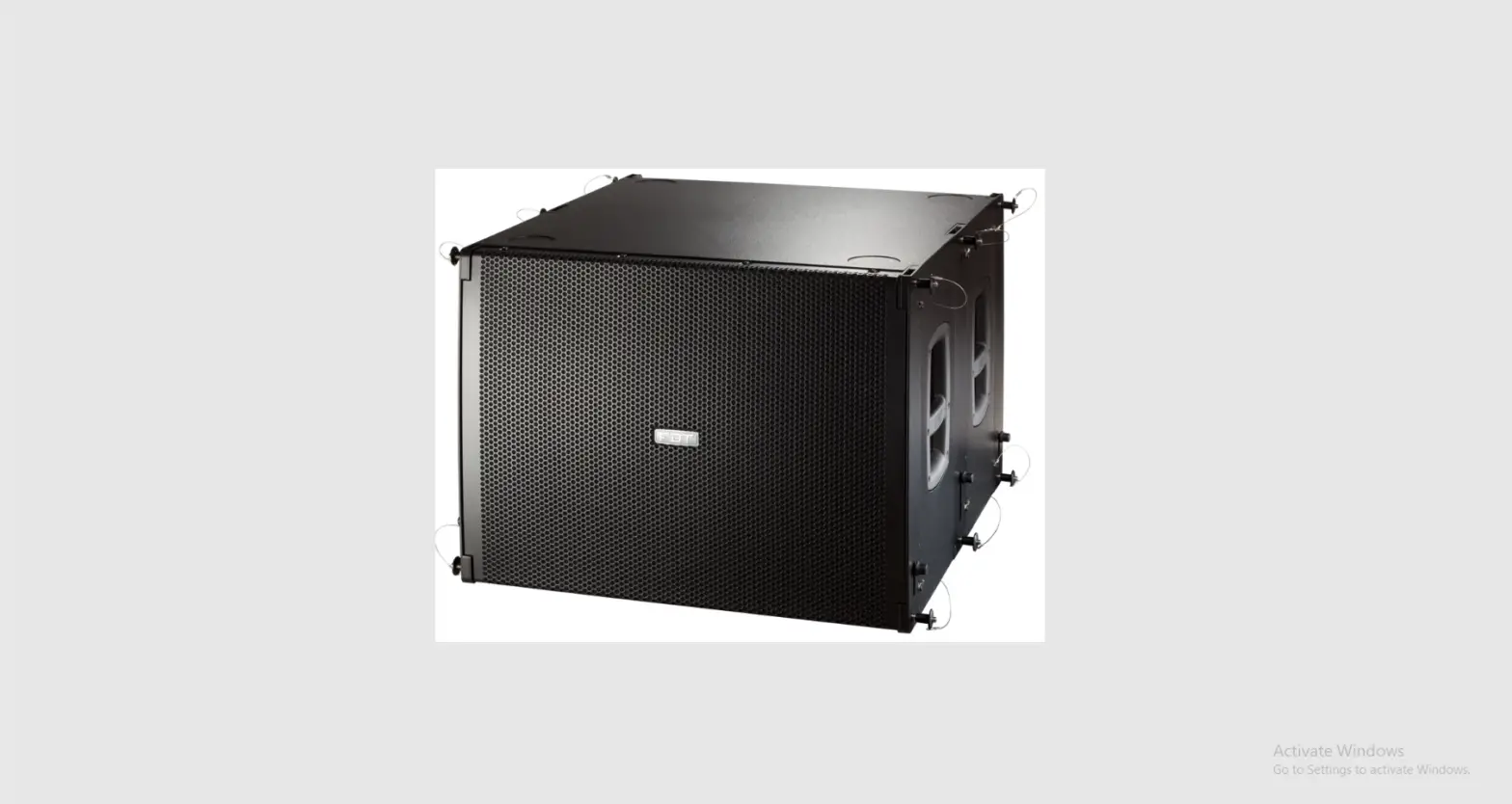 Fbt Muse 118fsnd Flyable Subwoofer User Guide Fbt Muse 118fsnd Flyable Subwoofer User Guide