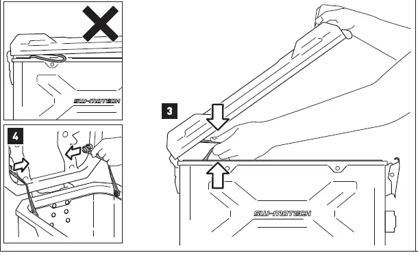 SW-MOTECH GPT.13.849.70000 S Trax Adv Tuareg 660 Top Case Kit Grey-20