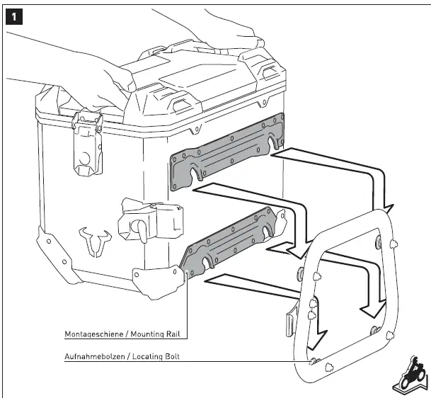 SW-MOTECH GPT.13.849.70000 S Trax Adv Tuareg 660 Top Case Kit Grey-23