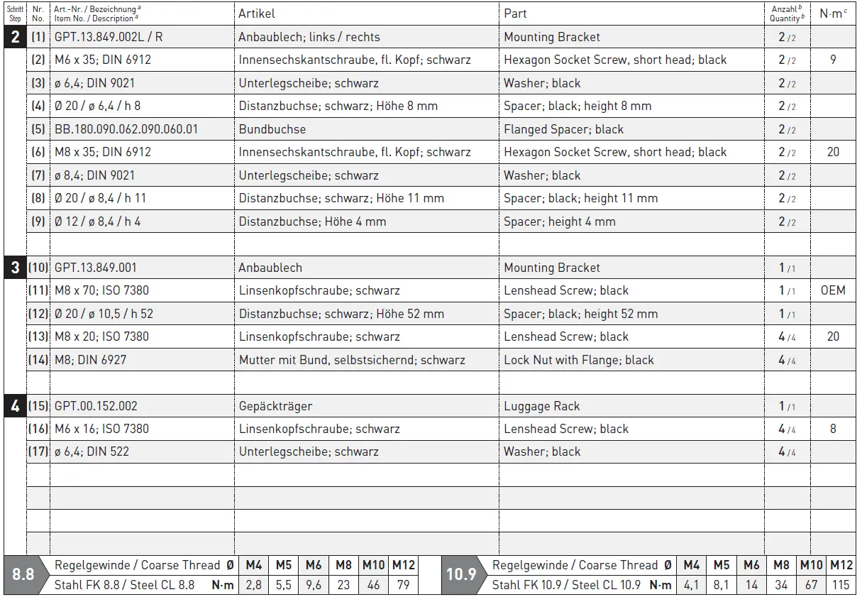 SW-MOTECH GPT.13.849.70000 S Trax Adv Tuareg 660 Top Case Kit Grey-28
